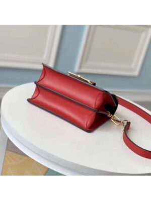 Louis Vuitton Replica Monogram Vernis Patent Leather Mini Dauphine Bag Red 2019