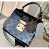 Louis Vuitton Replica Monogram Vernis Patent Leather Spring Street Bag M90375 Black 2019