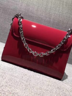 Louis Vuitton Replica Monogram Vernis Twist PM Bag M54241 Fuchsia 2017