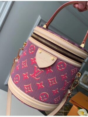 Louis Vuitton Replica Monogram and Damier Canvas Cannes Beauty Case Bucket Bag M43986 2019