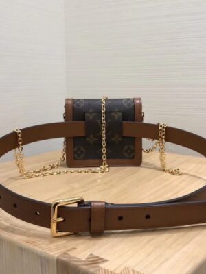 Louis Vuitton Replica Monogram and Monogram Reverse Canvas Dauphine BB Bumbag M68621 2019