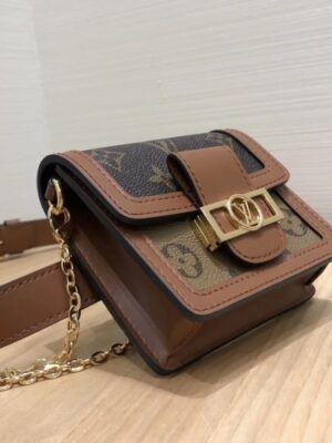 Louis Vuitton Replica Monogram and Monogram Reverse Canvas Dauphine BB Bumbag M68621 2019