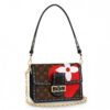 Louis Vuitton Replica Monogram canvas Game On Dauphine MM Bag M57448