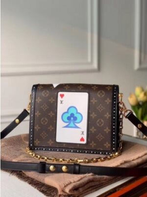 Louis Vuitton Replica Monogram canvas Game On Dauphine MM Bag M57448