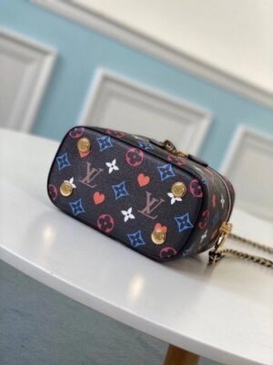 Louis Vuitton Replica Monogram canvas Game On Vanity PM Black Bag M57482