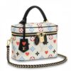Louis Vuitton Replica Monogram canvas Game On Vanity PM White Bag