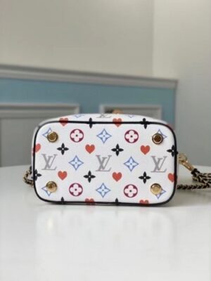 Louis Vuitton Replica Monogram canvas Game On Vanity PM White Bag