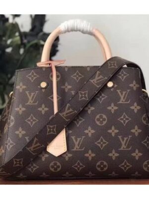 Louis Vuitton Replica Montaigne BB Top Handle Bag M41055 Monogram Canvas 2018