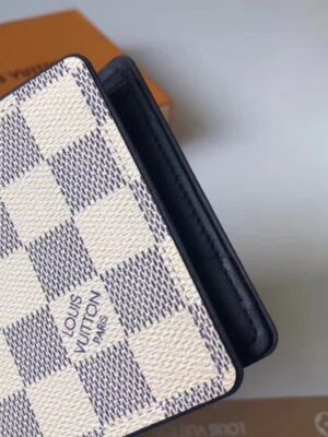 Louis Vuitton Replica Multiple Men's Wallet in Damier Azur Canvas N60121