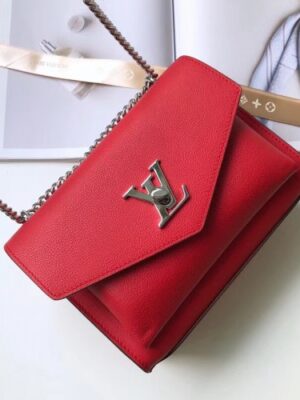 Louis Vuitton Replica Mylockme BB Bag M51419 Red 2018