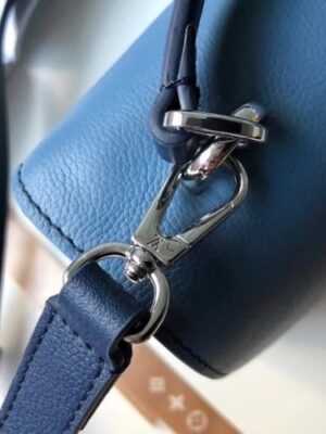 Louis Vuitton Replica Mylockme Top Handbag M51415 Blue 2018