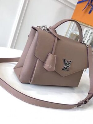 Louis Vuitton Replica Mylockme Top Handbag  M51490 Grey 2018