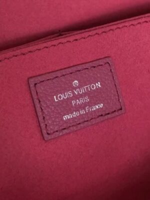 Louis Vuitton Replica Mylockme Top Handbag M51490 Pink/Grey 2018