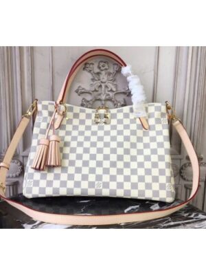 Louis Vuitton Replica N40022 Lymington Damier Azur Canvas Bags