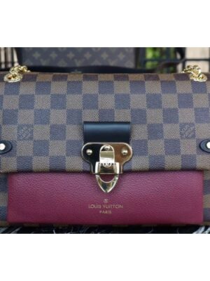 Louis Vuitton Replica N40108 Damier Ebene Canvas Vavin PM Wine