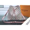 Louis Vuitton Replica N40152 LV Replica Neonoe Damier Azur Canvas Pink