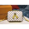 Louis Vuitton Replica N40154 LV Replica Saintonge Bags Damier Azur Canvas Pineapple