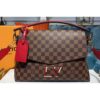 Louis Vuitton Replica N40176 LV Replica Beaubourg MM Bags Damier Ebene Canvas