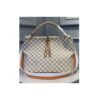 Louis Vuitton Replica N40343 LV Replica Beaubourg Hobo MM bag in Damier Azur Canvas