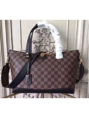 Louis Vuitton Replica N41015 LV Replica Hyde Park Bags Damier Ebene Canvas Black