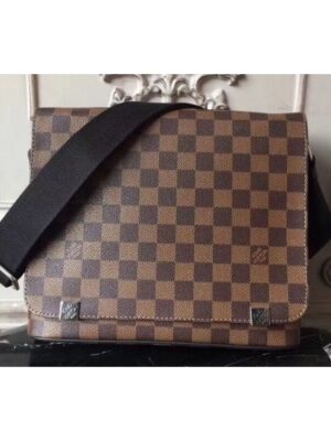 Louis Vuitton Replica N41031 District PM Damier Ebene Canvas Bags