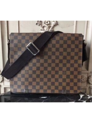 Louis Vuitton Replica N41032 District MM Damier Ebene Canvas Bags