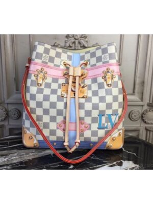 Louis Vuitton Replica N41066 Neonoe Damier Azur Canvas Bags