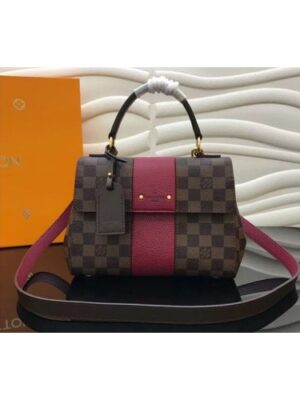 Louis Vuitton Replica N41071 LV Replica Bond Street BB Damier Ebene Canvas Bags Wine