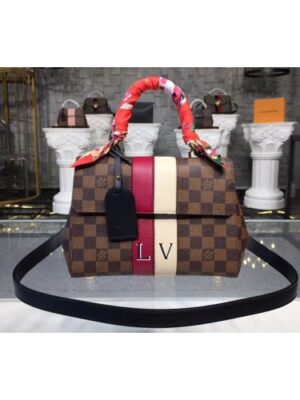 Louis Vuitton Replica N41076 LV Replica Bond Street BB Bags Damier Ebene Canvas