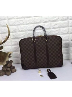 Louis Vuitton Replica N41125 Damier Canvas Porte-Documents Voyage Bags