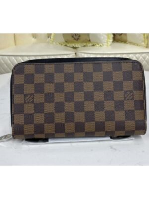 Louis Vuitton Replica N41503 LV Replica Zippy XL Wallet In Damier Ebene Canvas