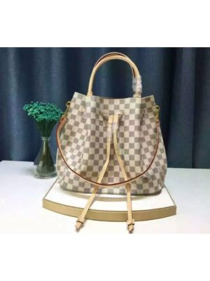 Louis Vuitton Replica N41579 Damier Azur Canvas Girolata Bucket Bags