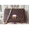 Louis Vuitton Replica N41597 Damier Ebene Canvas Caissa Clutch Bags Rose Ballerine