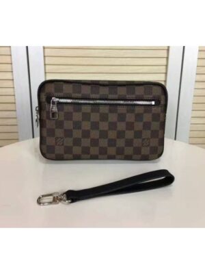 Louis Vuitton Replica N41663 Damier Ebene Canvas Kasai Clutch