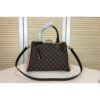 Louis Vuitton Replica N41675 Brittany Damier Ebene Canvas Bags Rose