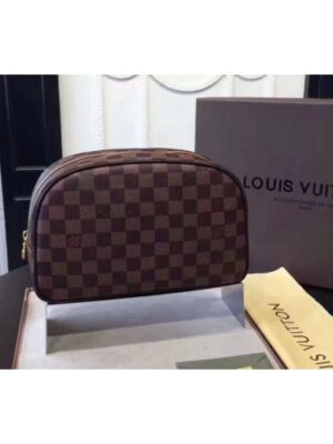 Louis Vuitton Replica N47526 Damier Ebene Canvas Toiletry 25 Bags