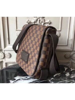 Louis Vuitton Replica N51210 Damier Ebene Canvas Brooklyn PM Bags