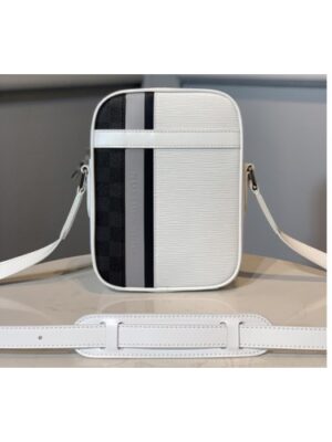 Louis Vuitton Replica N51460 LV Replica Danube Slim Bag in White Epi Leather