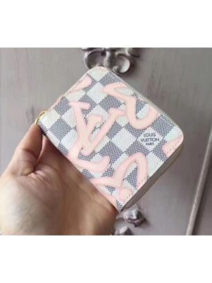 Louis Vuitton Replica N60098 Damier Azur Canva Zippy Coin Purse