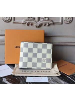 Louis Vuitton Replica N60121 Damier Coastline Multiple Wallet