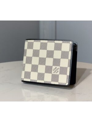 Louis Vuitton Replica N60121 LV Replica Multiple wallet in Damier Coastline canvas