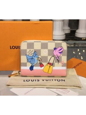 Louis Vuitton Replica N60138 LV Replica Zippy Coin Purse Monogram Canvas