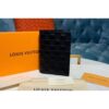 Louis Vuitton Replica N60181 LV Replica Passport Cover Wallets Black Damier Infini Leather