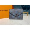 Louis Vuitton Replica N60282 LV Replica Zoe Wallet Monogram LV Replica Pop Blue