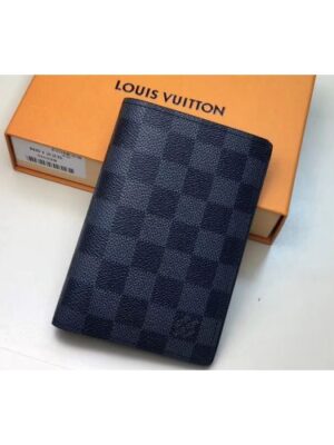 Louis Vuitton Replica N61226 LV Replica Regular Wallet Damier Graphite Canvas