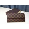 Louis Vuitton Replica N61734 Damier Ebene Canvas Sarah Wallet