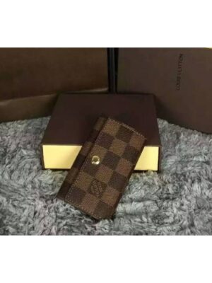 Louis Vuitton Replica N62630 Damier Ebene Canvas 6 Key Holder