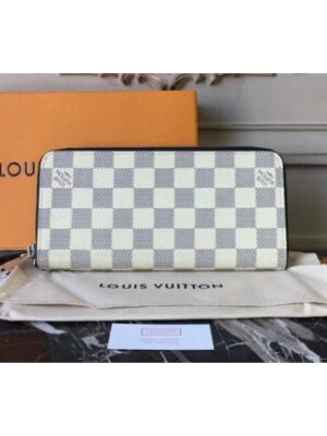 Louis Vuitton Replica N62632 Zippy Wallet Vertical Damier Coastline Canvas