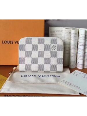 Louis Vuitton Replica N63069 Zippy Coin Purse Damier Azur Canvas