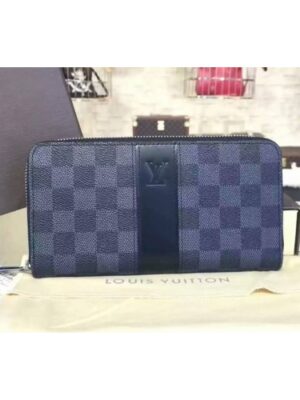 Louis Vuitton Replica N63079 Damier Graphite Zippy Wallet